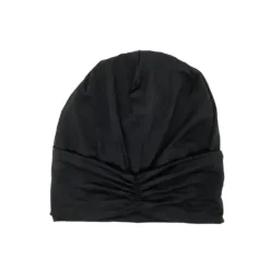 Best Sleep Beanie With Satin Lining Black Vegane Haarpflege|Healthy Hair Methode