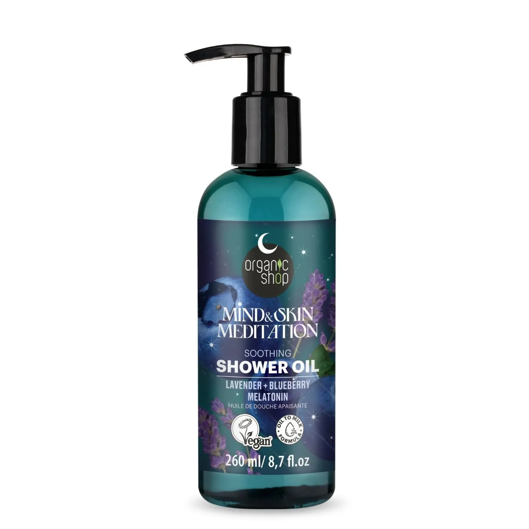Best Sleeping Soothing Shower Oil Mind & Skin Meditation Everything Shower|Vegan Pflege