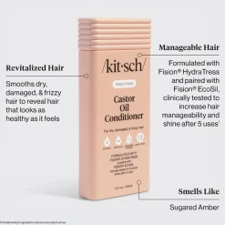 Online Smoothing Castor Oil Conditioner Haarprobleem|Vegane Haarpflege