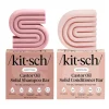 Smoothing Castor Oil Nourishing Shampoo & Conditioner Bar Set Haarpflege-Routinen & Sets|Shampoo
