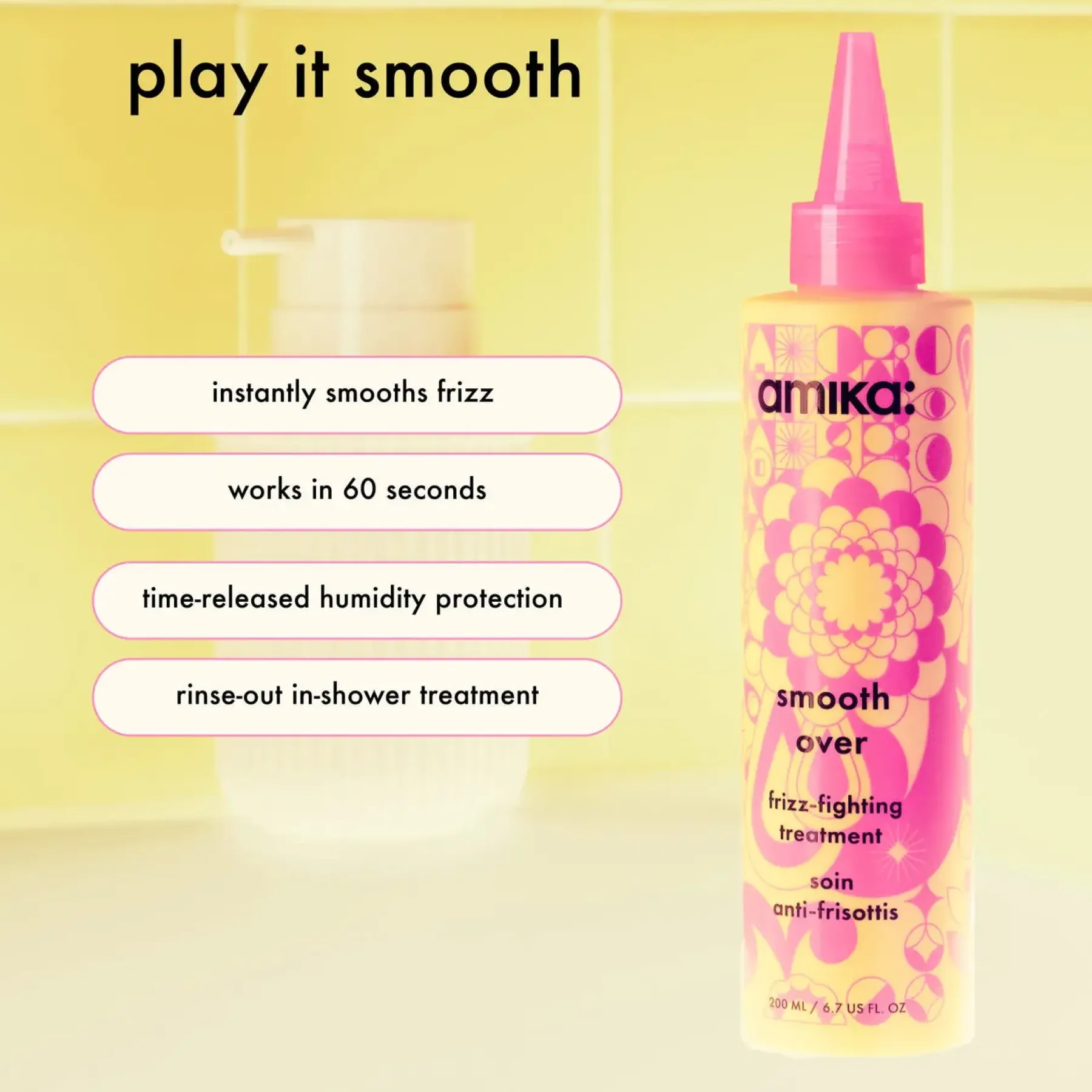 Hot Smooth Over Frizz-Fighting Treatment Stylingcreme|Haarprobleem
