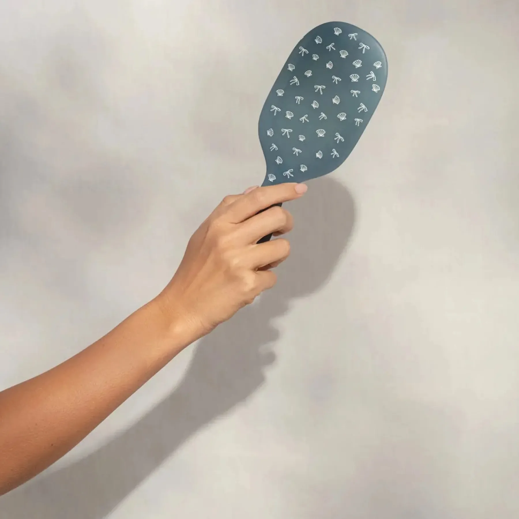 New Smooth & Polish Brush Coastal Blue Print Haarprobleem|Haarborstels & Kammen
