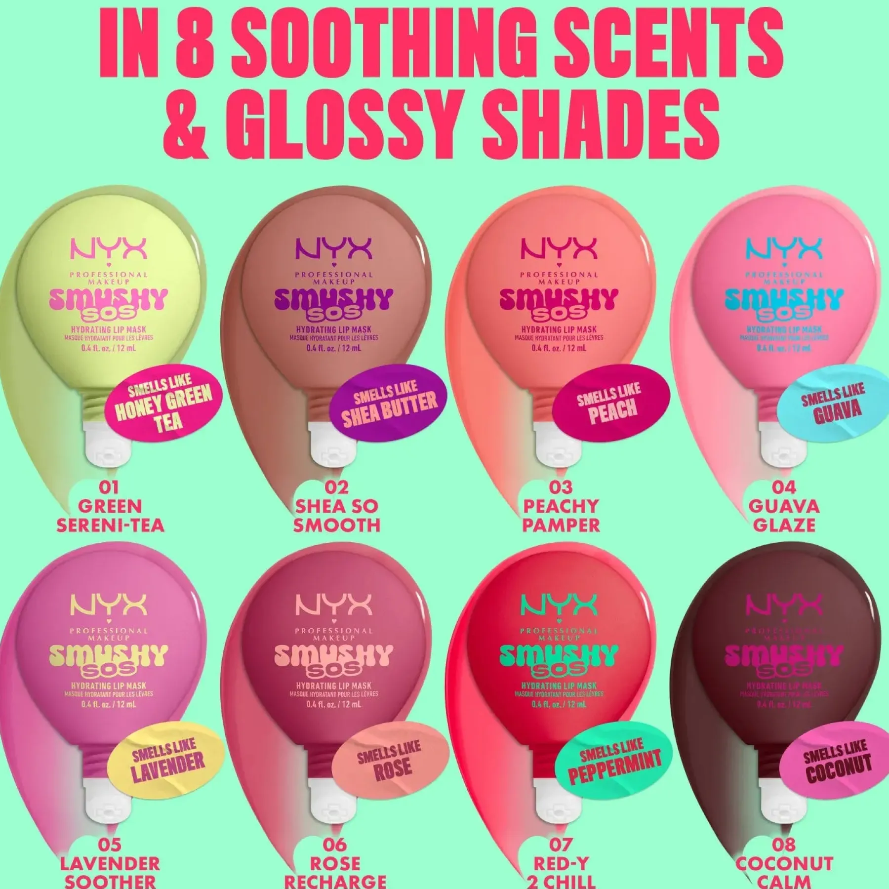 Outlet Smushy SOS Lip Mask 07 Red Y 2 Chill Vegan Pflege|Lippenmaske