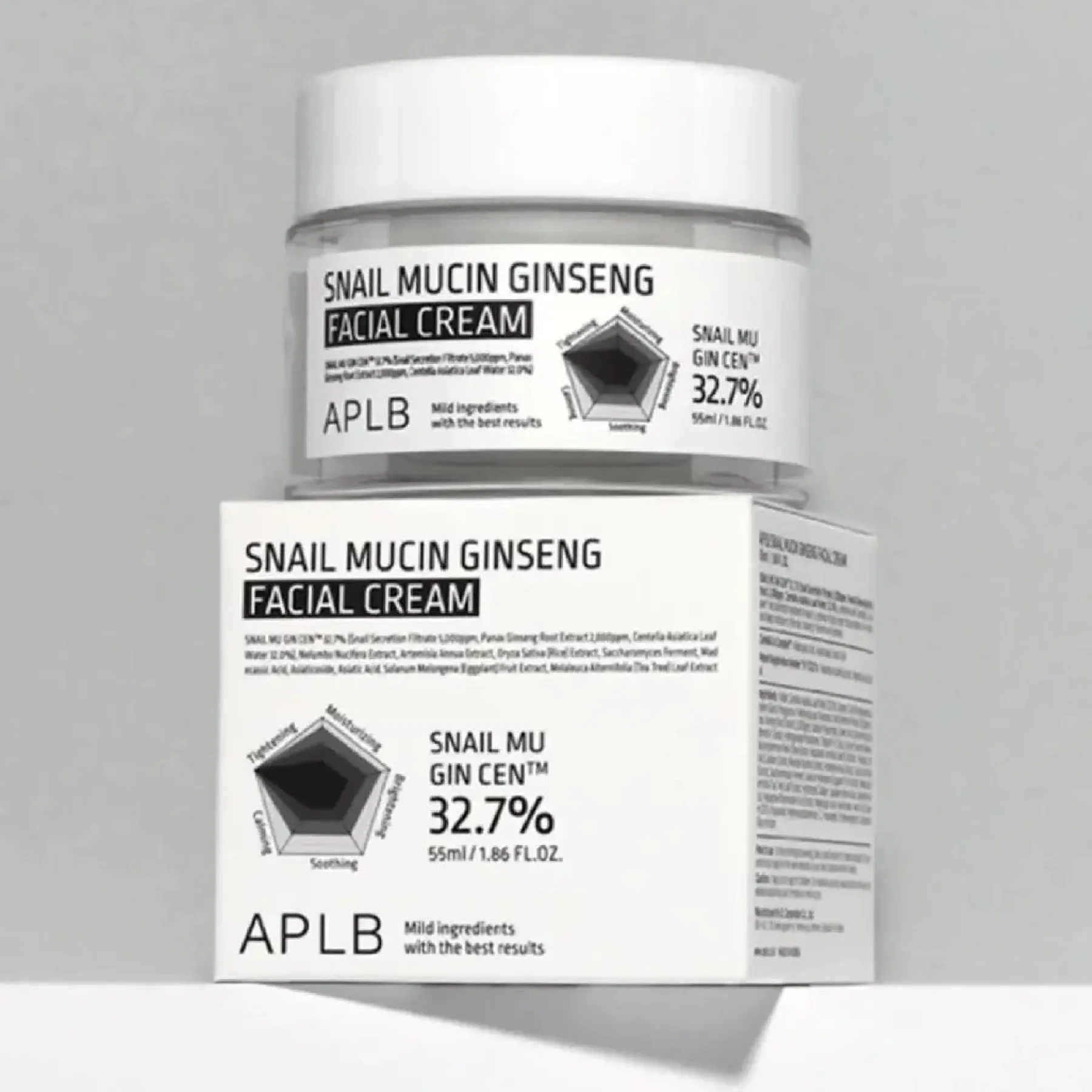 Best Snail Mucin Ginseng Facial Cream Feuchtigkeitscremes|Hauptzutat