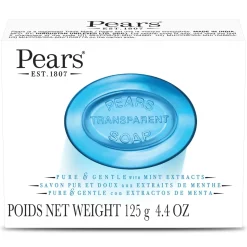 Discount Soap Transparent Pure & Gentle Mint 125 gr. Vegan Pflege|Soap Bars