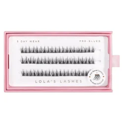 Sale Soft Definition Single Length Pre-glued Lashes 10 mm Short Künstliche Wimpern