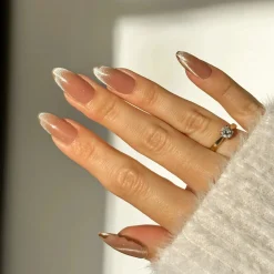 New Soft Gel Press-On Nails Gold Digger Künstliche Nägel|Veganer Nagellack