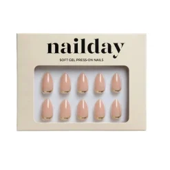 Hot Soft Gel Press-On Nails Golden Hour Künstliche Nägel