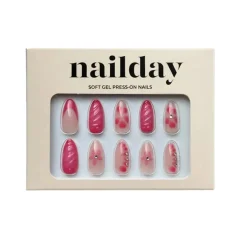New Soft Gel Press-On Nails Hot Girl Summer Künstliche Nägel