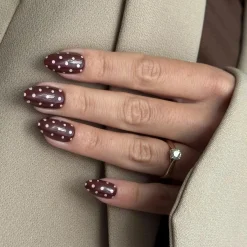 Soft Gel Press-On Nails Spotted Künstliche Nägel