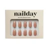 Clearance Soft Gel Press-On Nails Toffee Künstliche Nägel