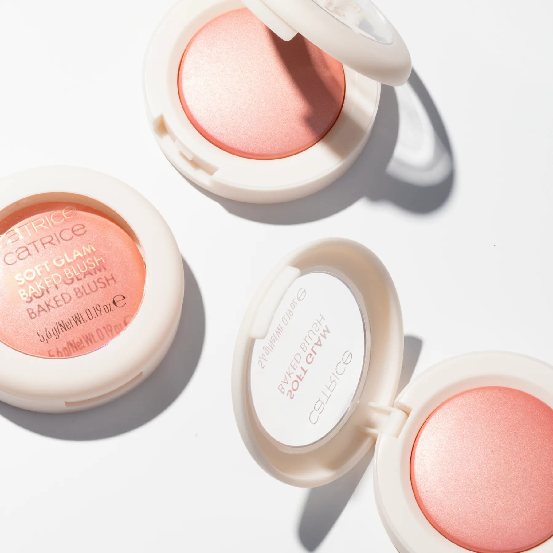 New Soft Glam Baked Blush 010 On Cloud Pink Rouge