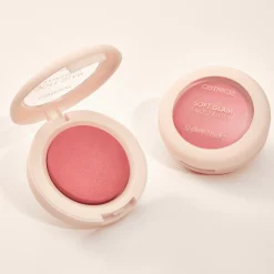 Hot Soft Glam Baked Blush 020 Peachy Breeze Rouge
