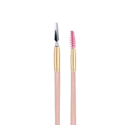 Discount Soft Pink & Gold Brow Sculpting Duo Brush Tön Mehr