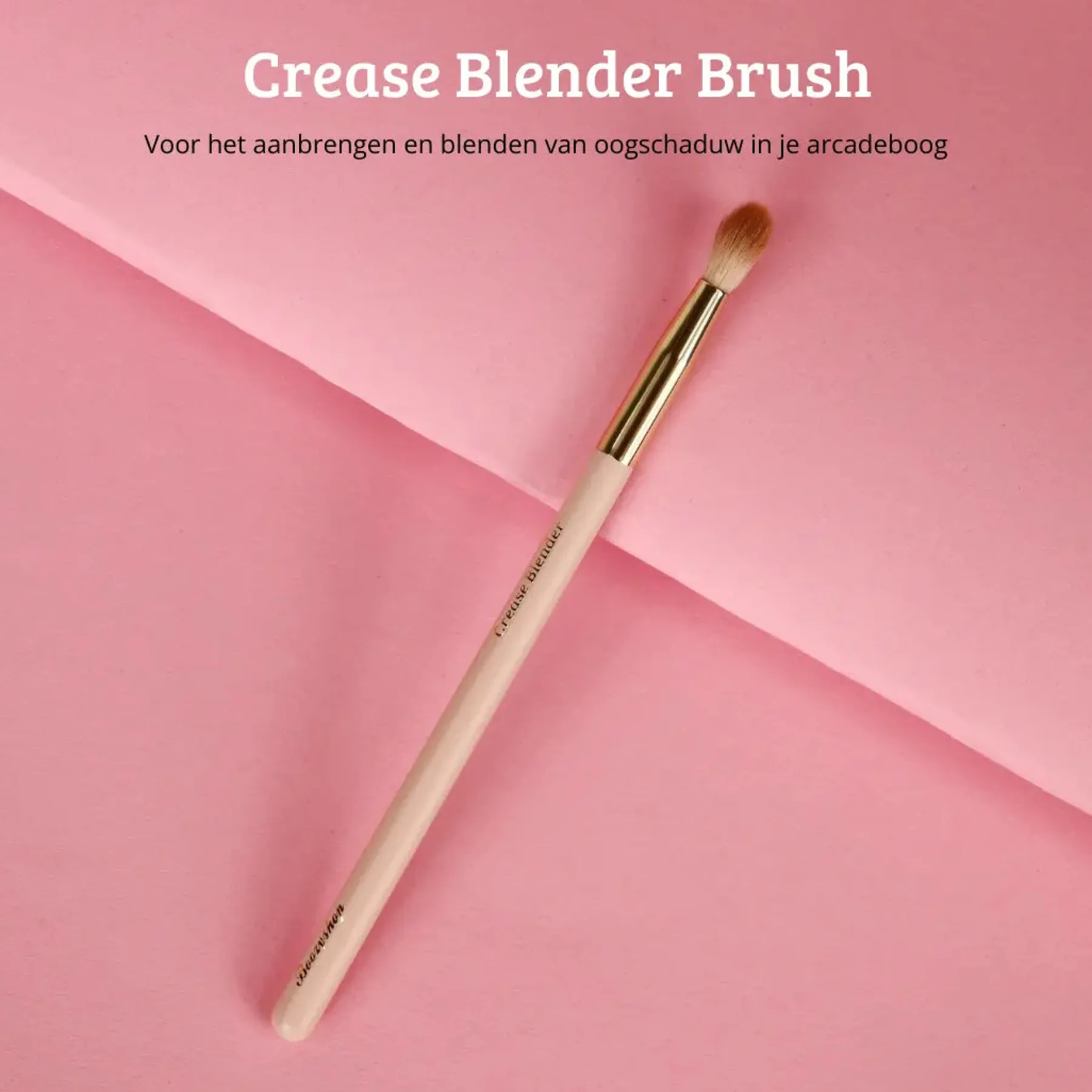 Sale Soft Pink & Gold Crease Blender Brush Tön Mehr