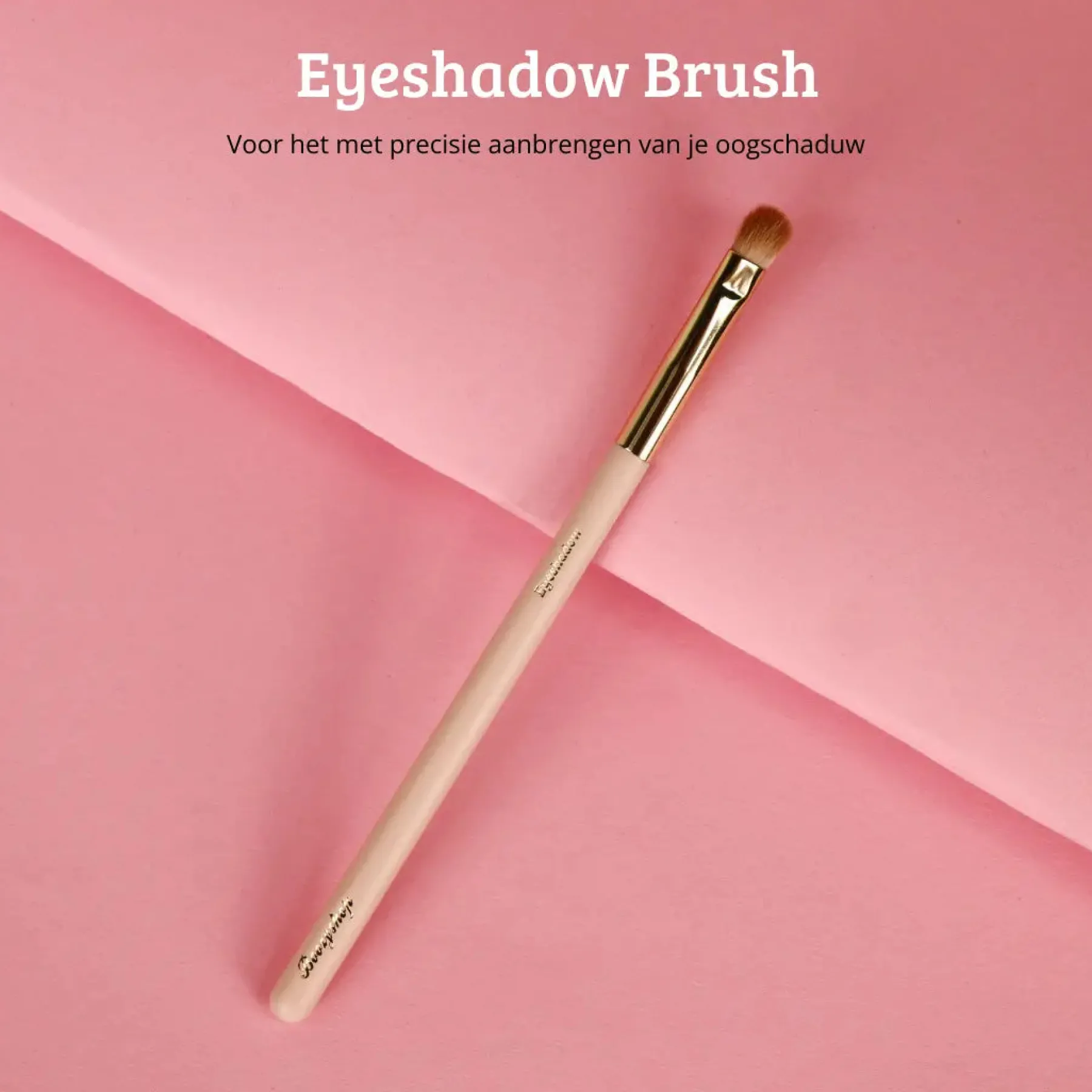 Online Soft Pink & Gold Eyeshadow Brush Lidschatten Pinsel|Tön Mehr