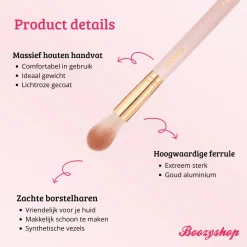 Hot Soft Pink & Gold Highlighter Brush Tön Mehr|Highlighter