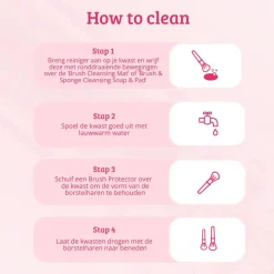 Sale Soft Pink & Gold Multifunctional Blending Brush Tön Mehr