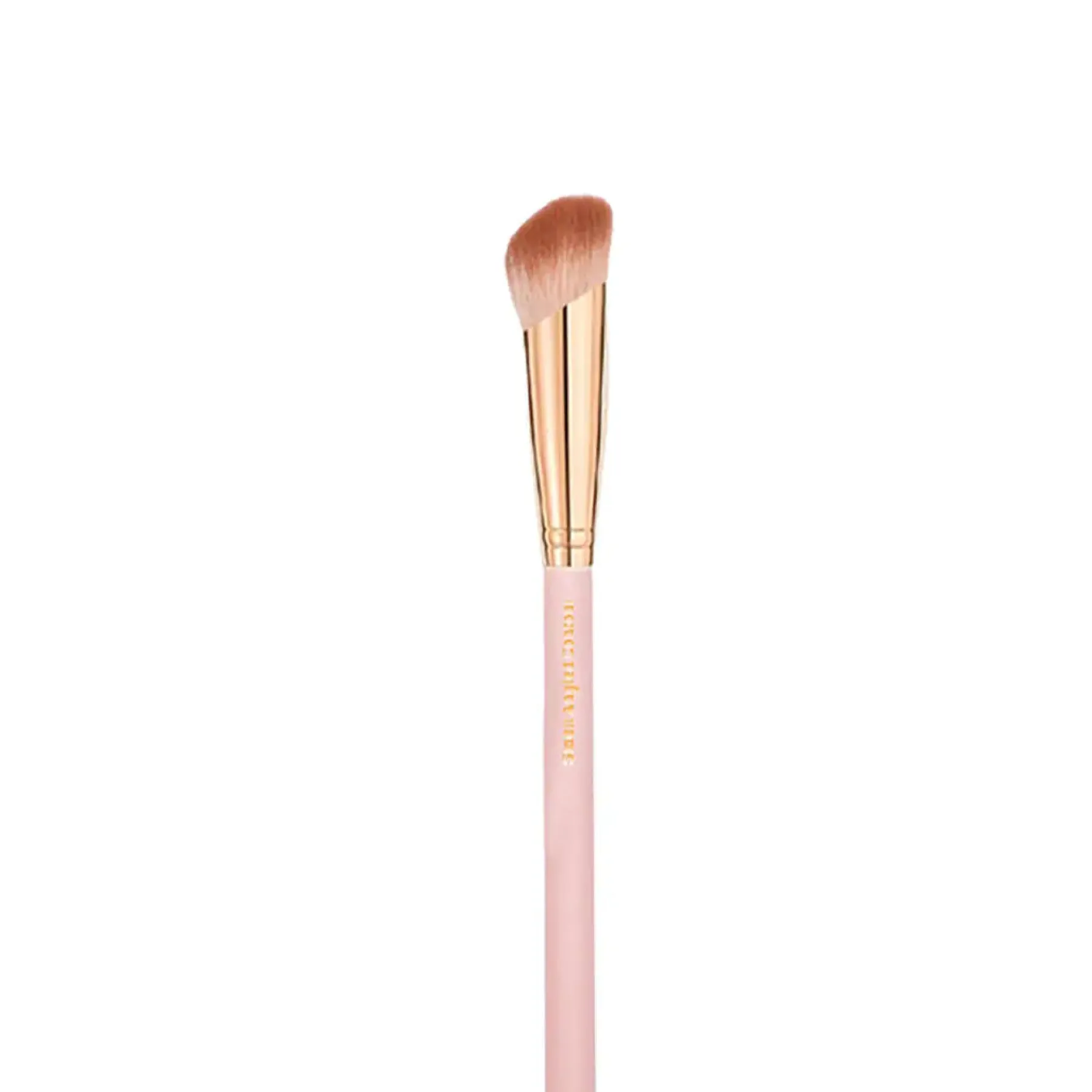 Online Soft Pink & Gold Small Angled Contour Brush Konturieren|Kontur Pinsel