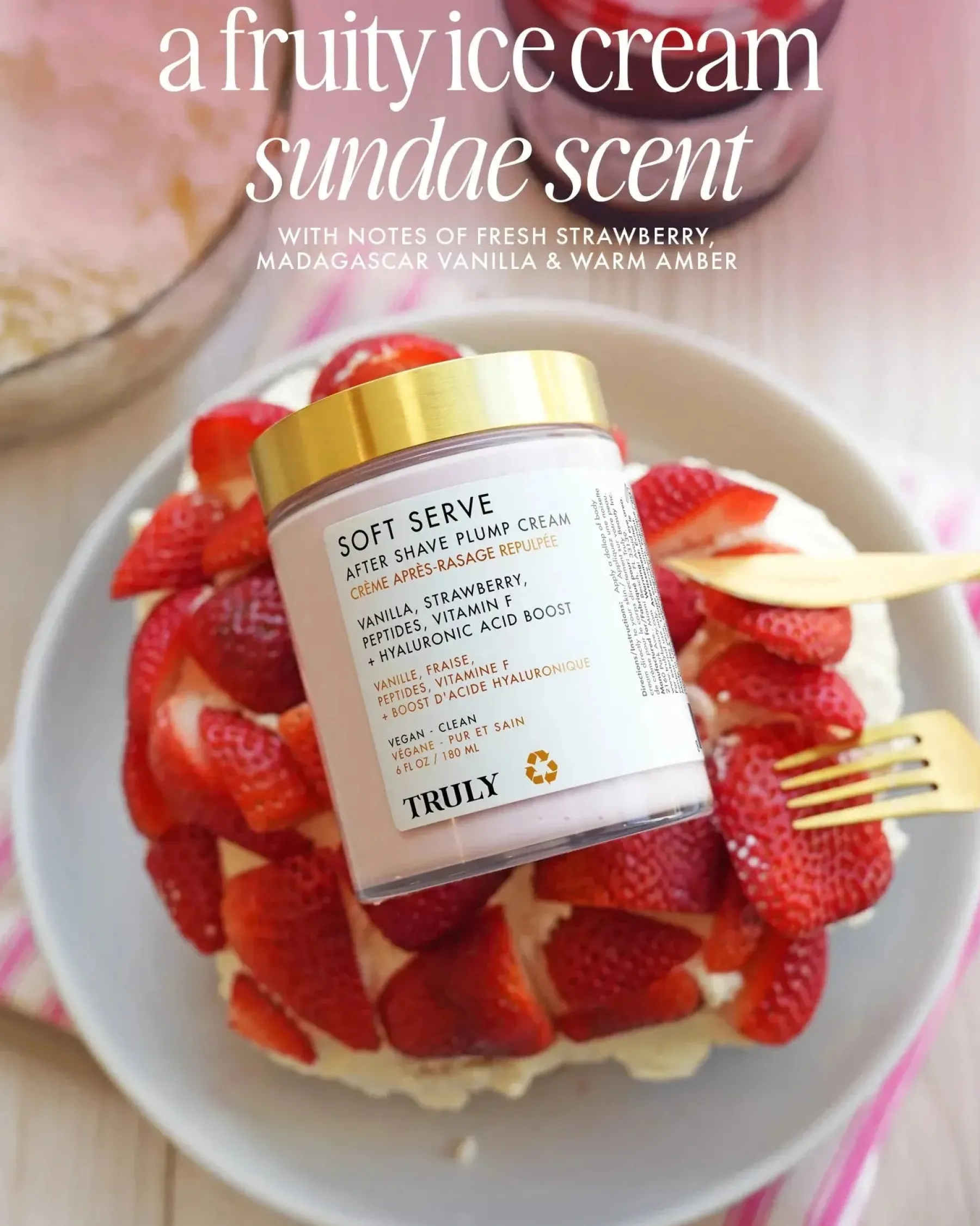 Clearance Soft Serve After Shave Plump Cream Vegan Pflege|Scent Layering Vanilla
