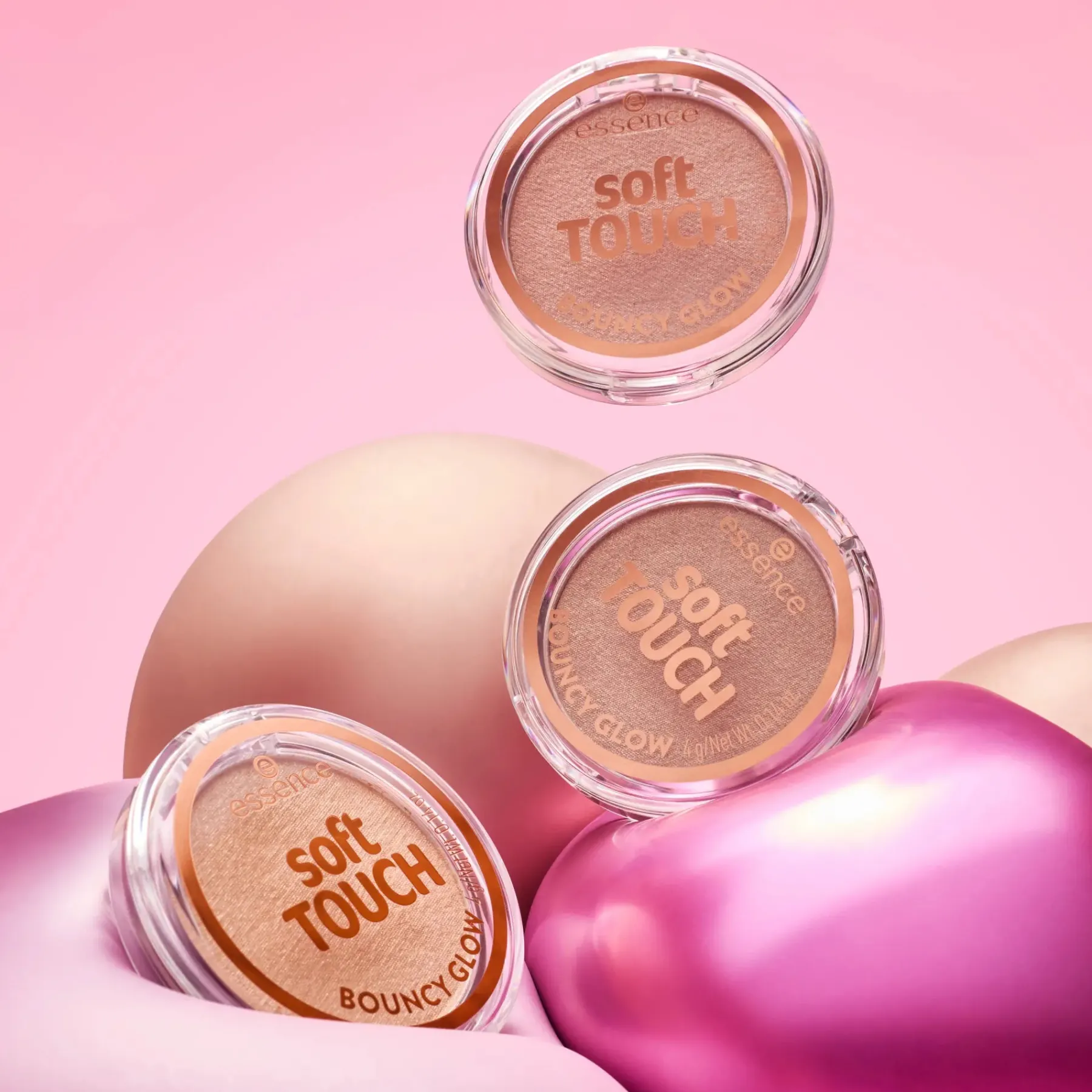 Sale Soft Touch Bouncy Glow 30 Glazing Gleam Highlighter|Vegan Highlighter