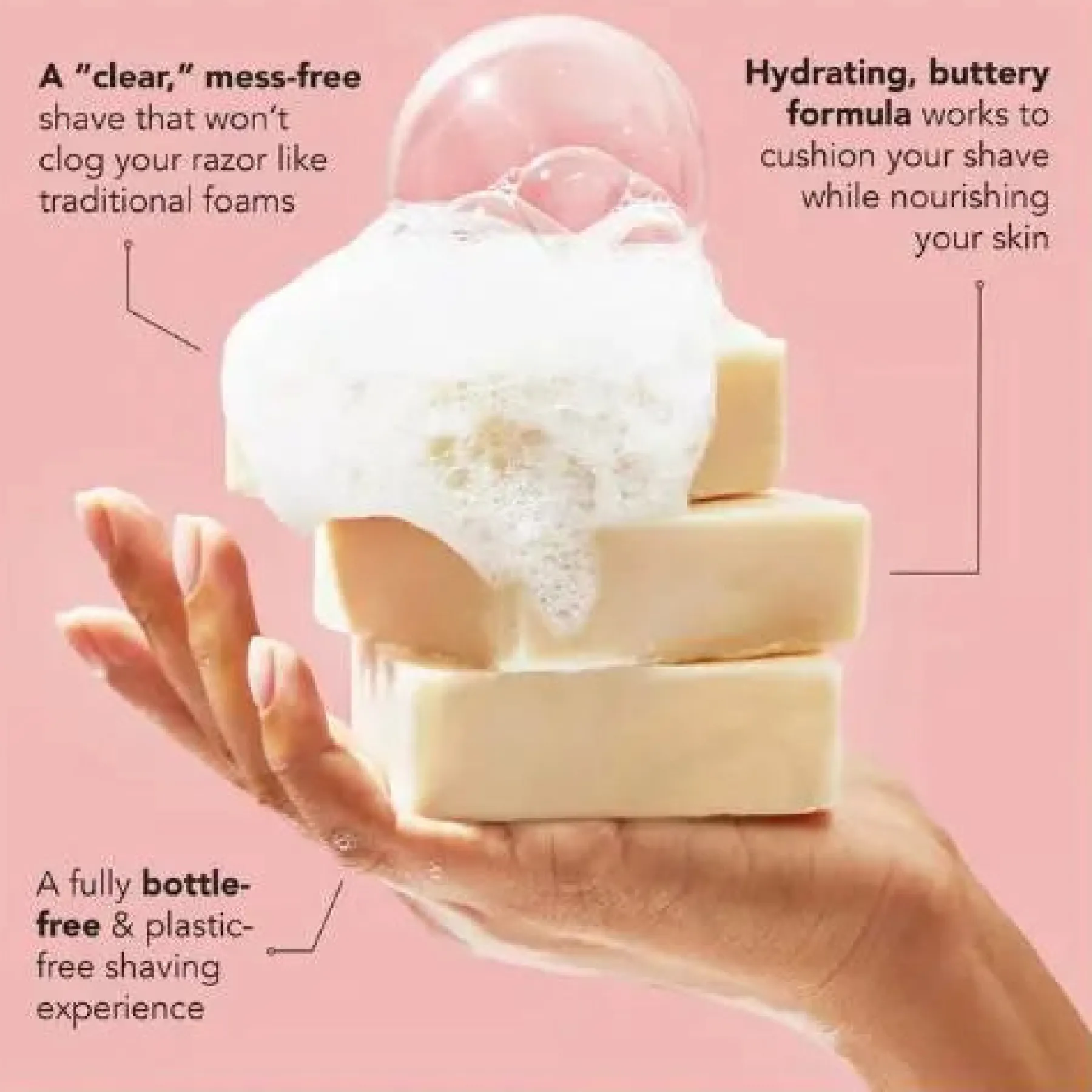 Clearance Solid Shave Butter White Tea & Shea Butter Rasieren & Enthaarung