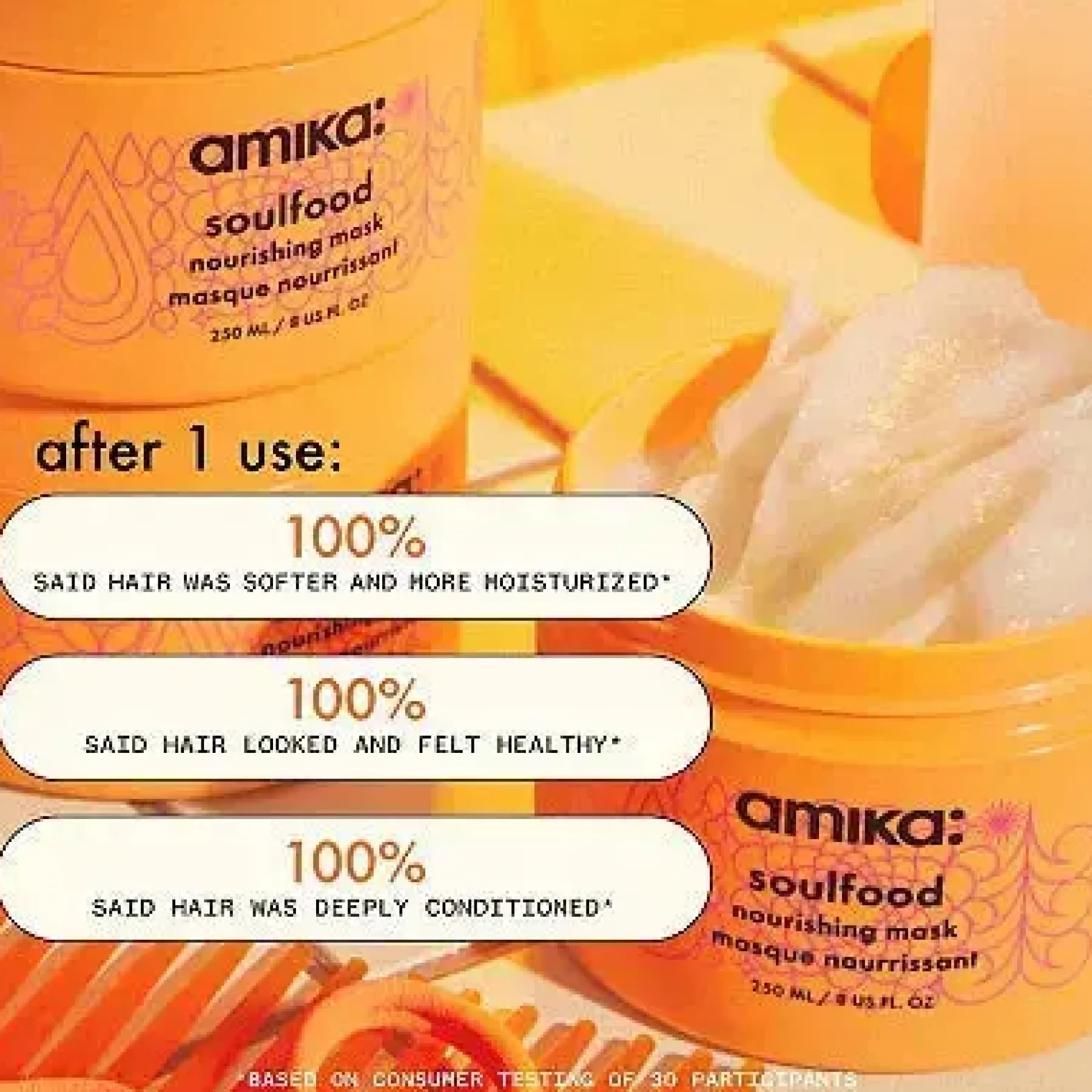 Discount Soulfood Nourishing Mask 250 ml. 11 Schritte Haarpflege Routine|5. Haar Treatments