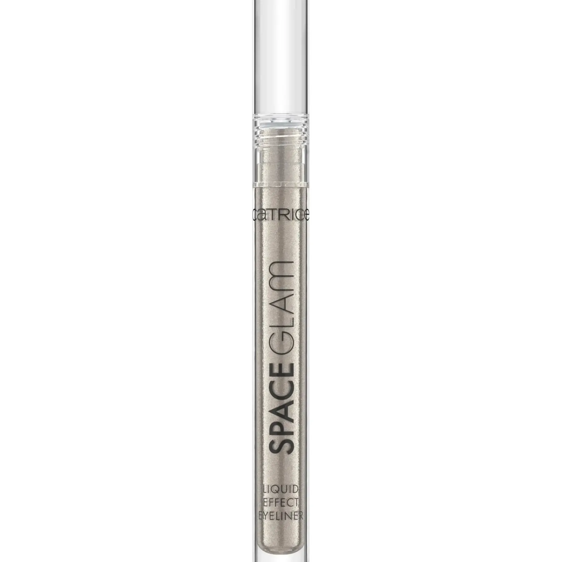 Clearance Space Glam Liquid Effect Eyeliner 010 Moonstone Metallic Vegan Eyeliner|Eyeliner
