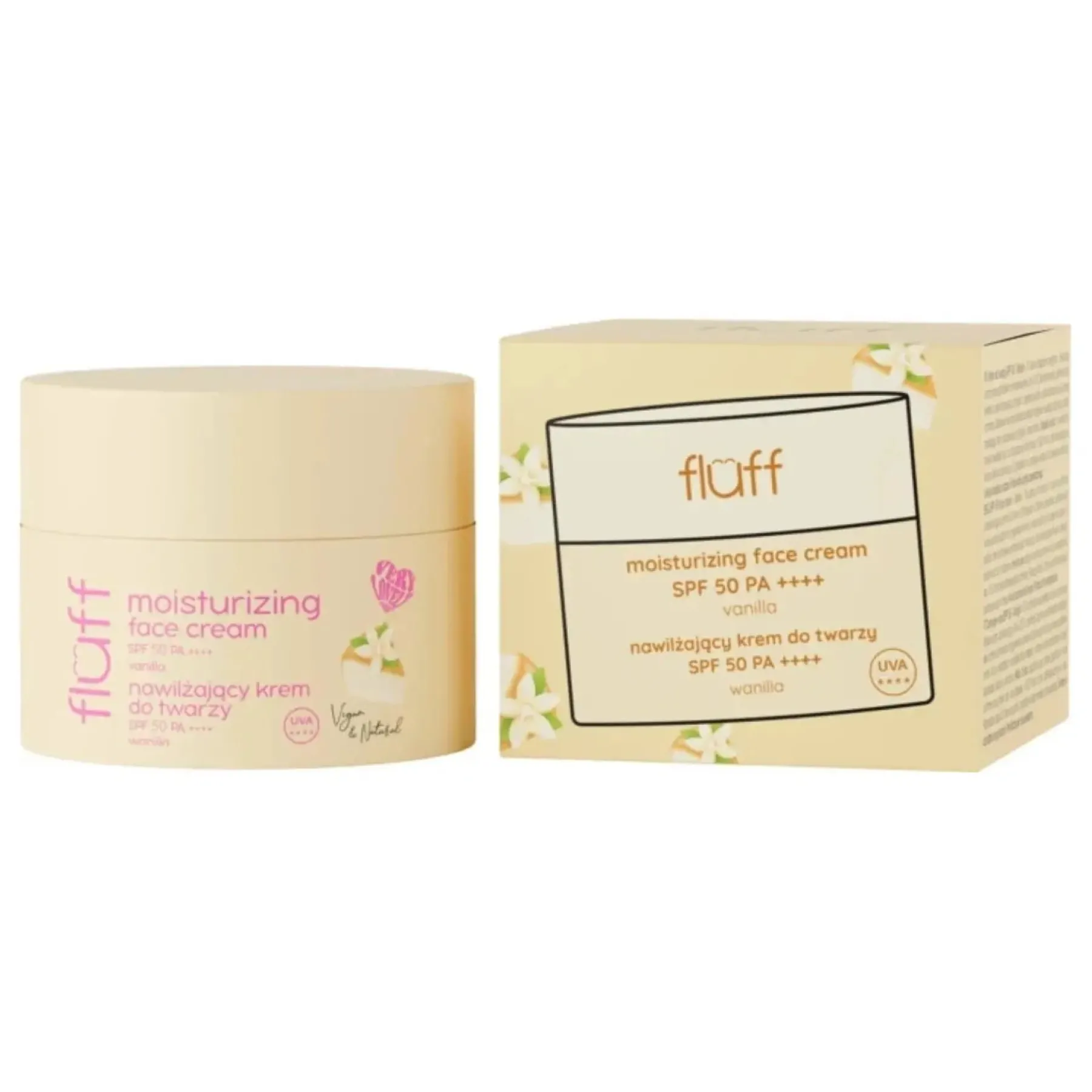 Discount SPF50 Face cream Vanilla Feuchtigkeitscremes|Hauptzutat