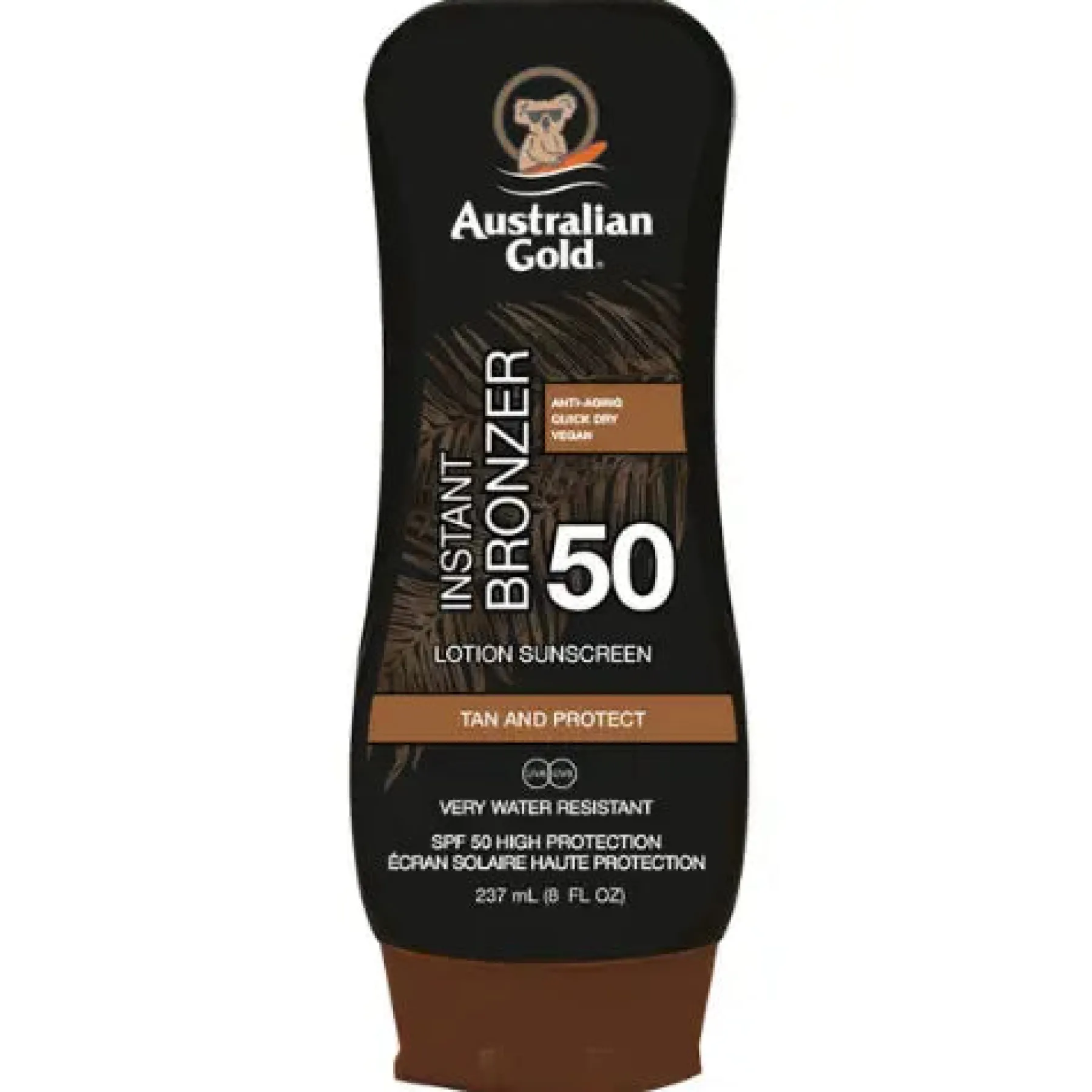 Clearance SPF 50 Lotion With Bronzer Instant Tan|Spf