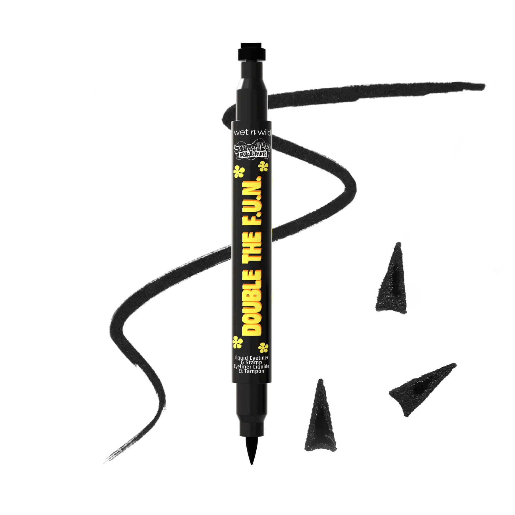 New Spongebob Liquid Eyeliner Stamper Best Day Ever Vegan Eyeliner|Eyeliner