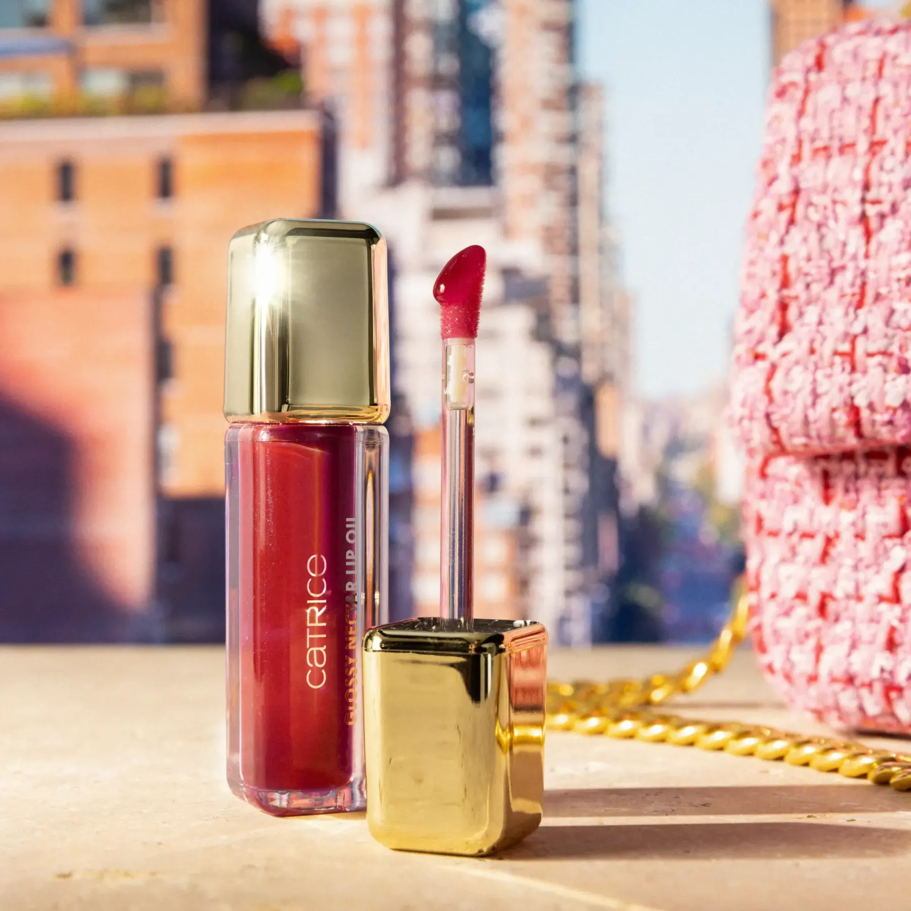 Sale Spring and The City Glossy Nectar Lip Oil 01 Hello, Lover! Lippenbalsam|Lippenbalsam