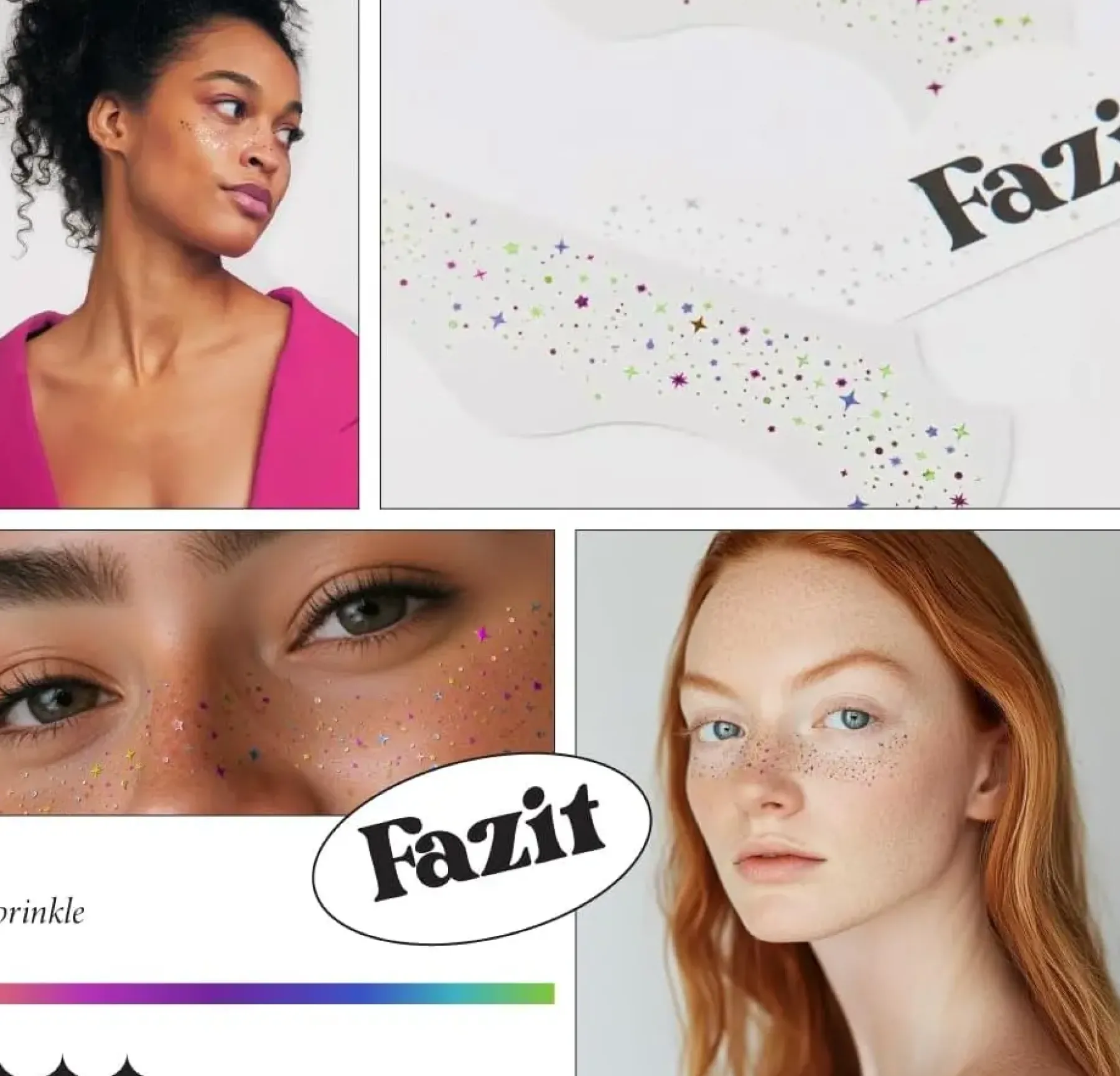 Discount Sprinkled Speckles Face Jewels