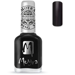 Stamping Nail Polish SP06 Black 3. Nagellak