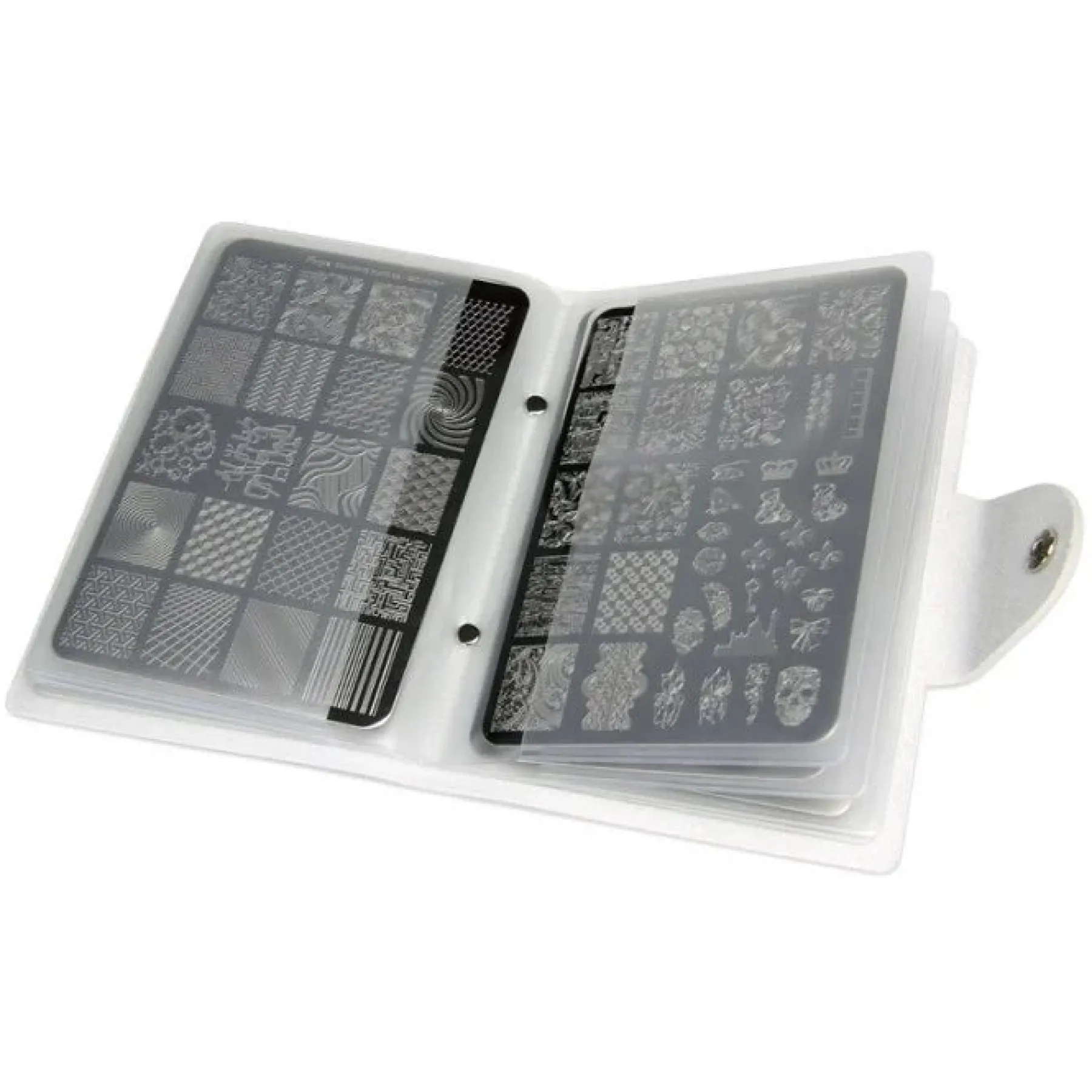 Best Stamping Plate Holder White Nagelkunst