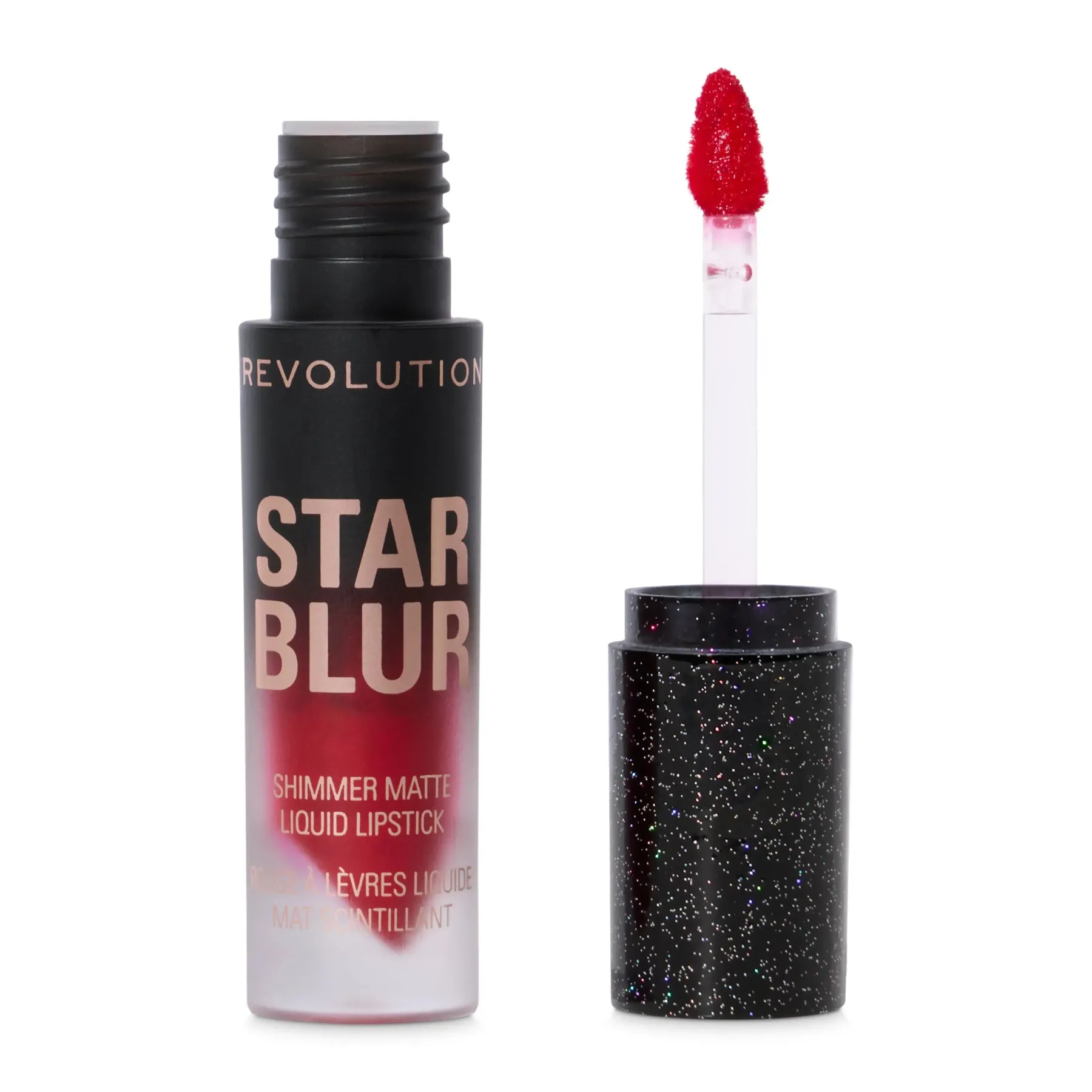 New Star Blur Shimmer Matte Liquid Lip Scarlet Ruby Lippenstift|Veganer Lippenstifte