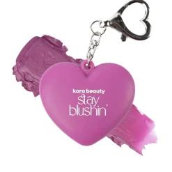 Online Stay Blushin! Lip and Cheek Cream Blush Keychain Lilac Rouge