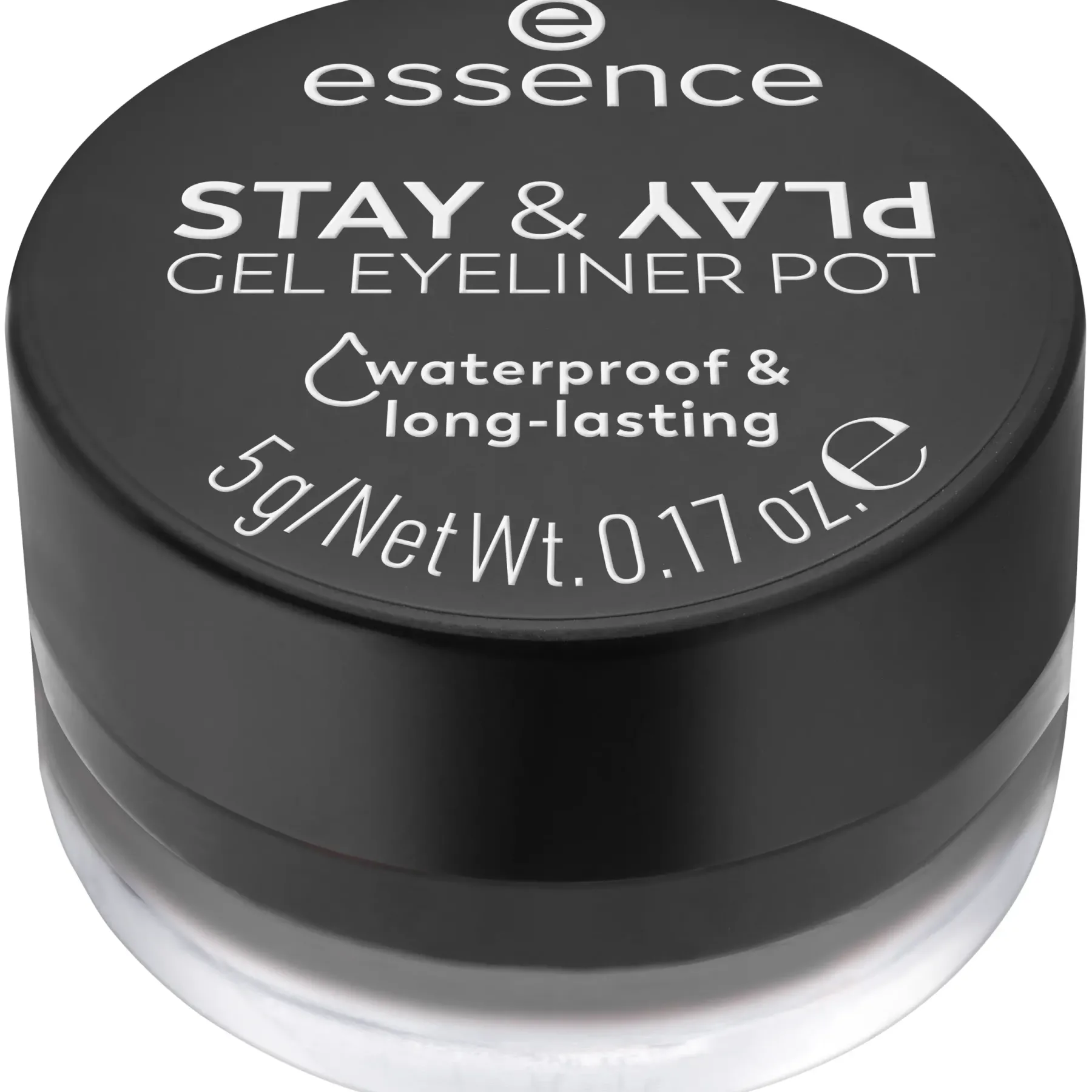 Best Stay & Play Gel Eyeliner Pot 01 Black Vegan Eyeliner|Eyeliner