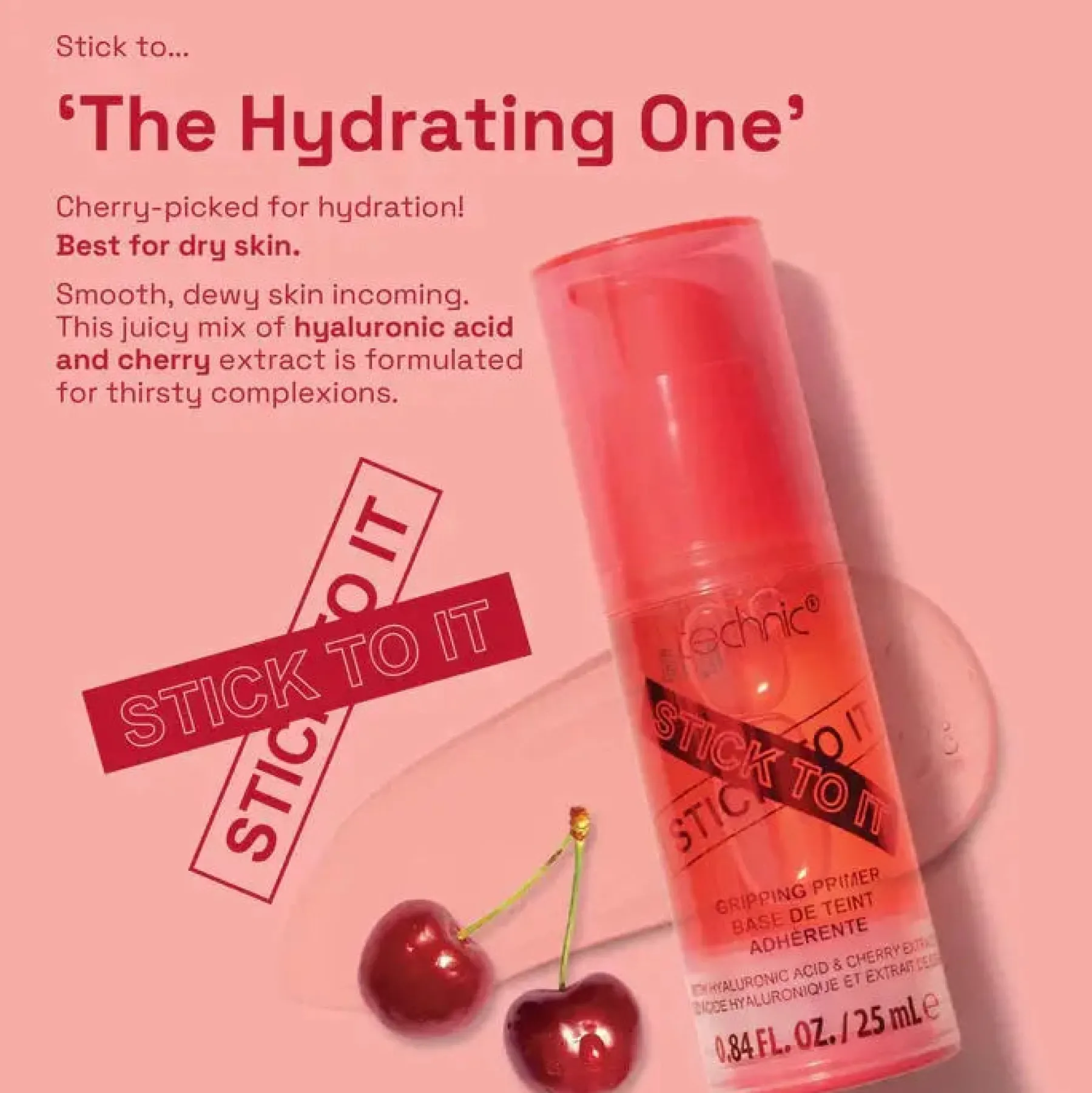 Discount Stick To It Gripping Primer Red Make-Up Primer