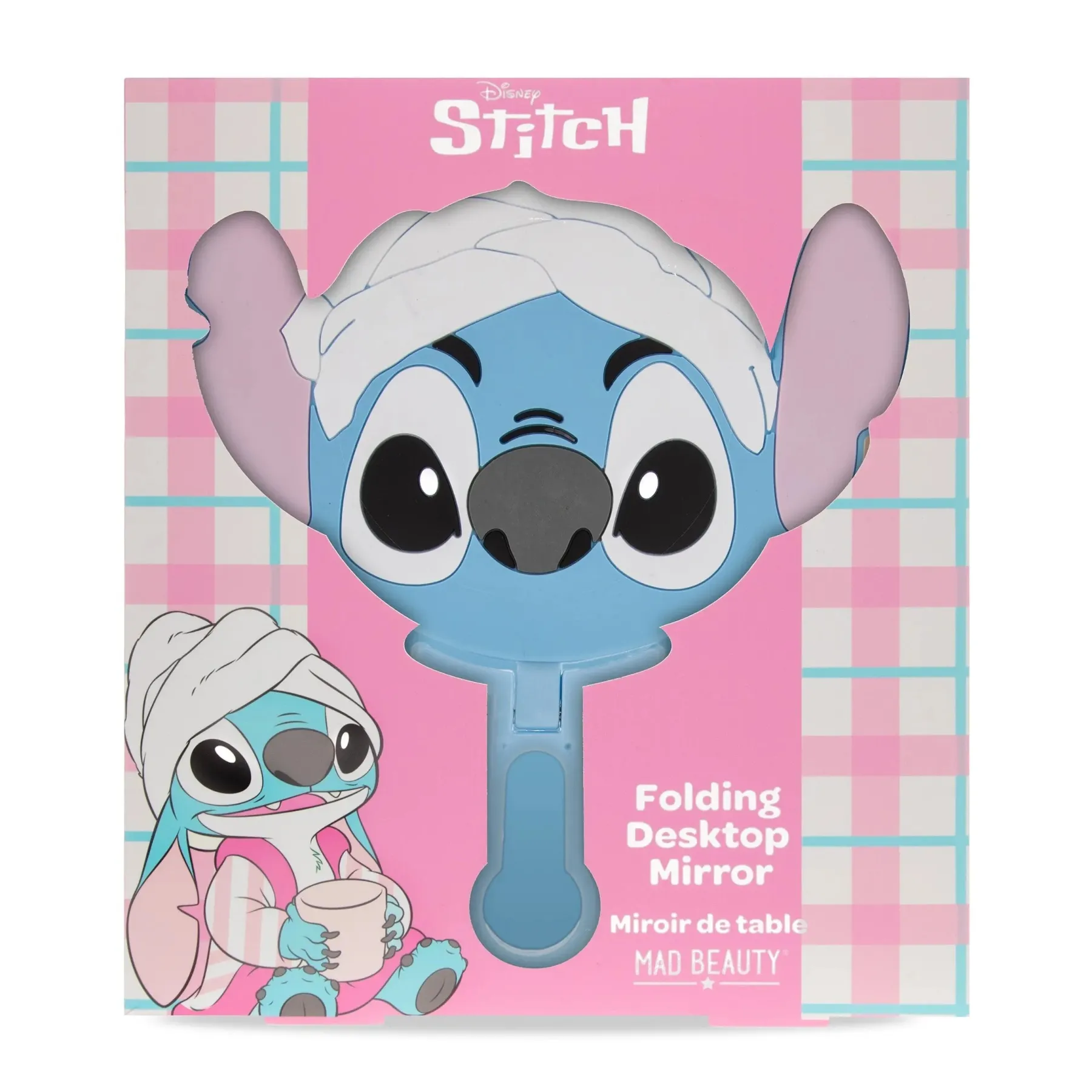 Best Stitch Pamper Hand Held Mirror Make-Up Spiegel