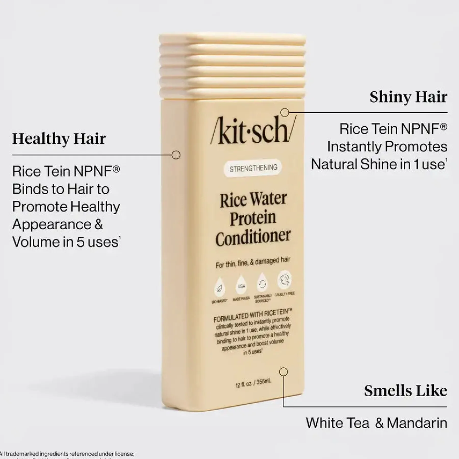 Outlet Strengthening Rice Water Protein Conditioner Hauptzutat|Hoofdingrediënt Haircare