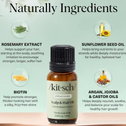 Discount Strengthening Scalp & Hair Oil with Rosemary & Biotin 10 ml. Hair Growth|11 Schritte Haarpflege Routine