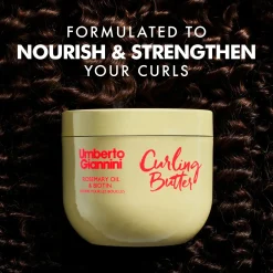 Clearance Strong Curls Rosemary Oil & Biotin Curling Butter Hair Growth|Hauptzutat