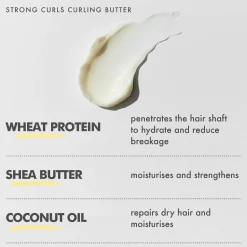 Clearance Strong Curls Rosemary Oil & Biotin Curling Butter Hair Growth|Hauptzutat