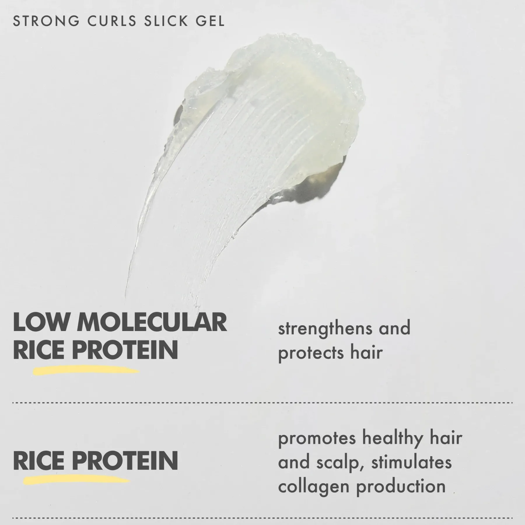 Discount Strong Curls Rosemary Oil & Castor Oil Slick Gel Hair Growth|Styling Gel