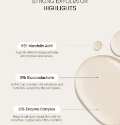 Sale Strong Exfoliator Vegan Pflege|Gesichtsmasken