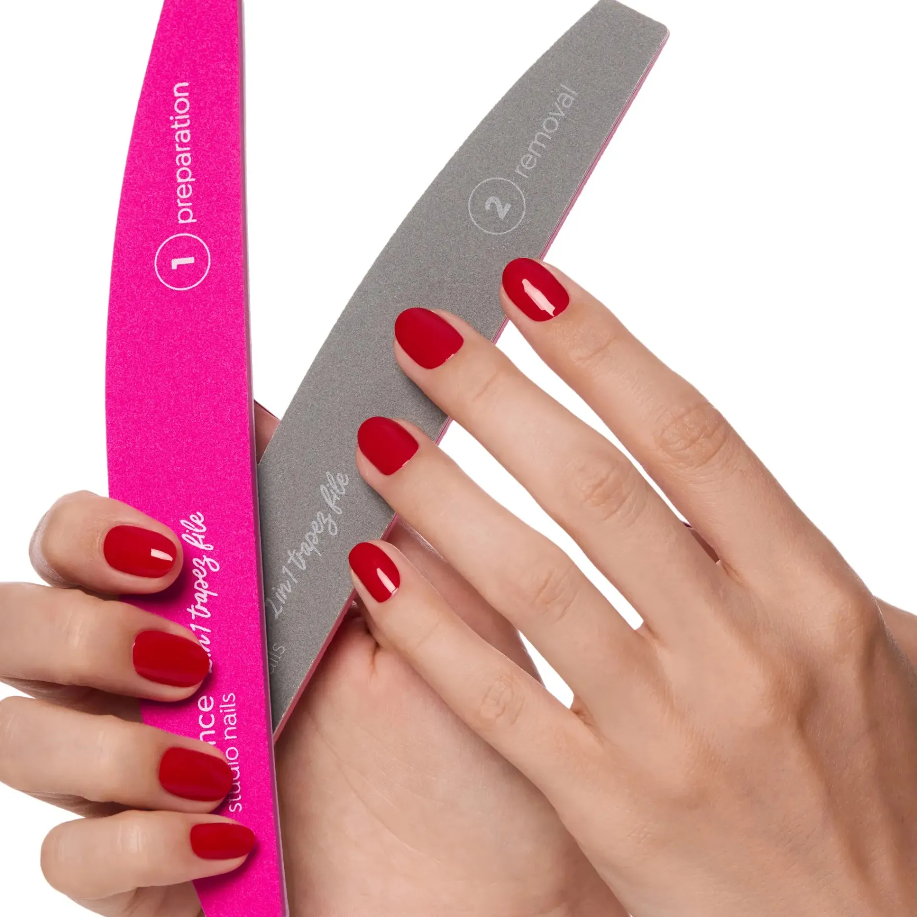 Online Studio Nails UV Gel Nail 2 in 1 Trapez File 1. Nagels Voorbereiden|1. Nagels Voorbereiden