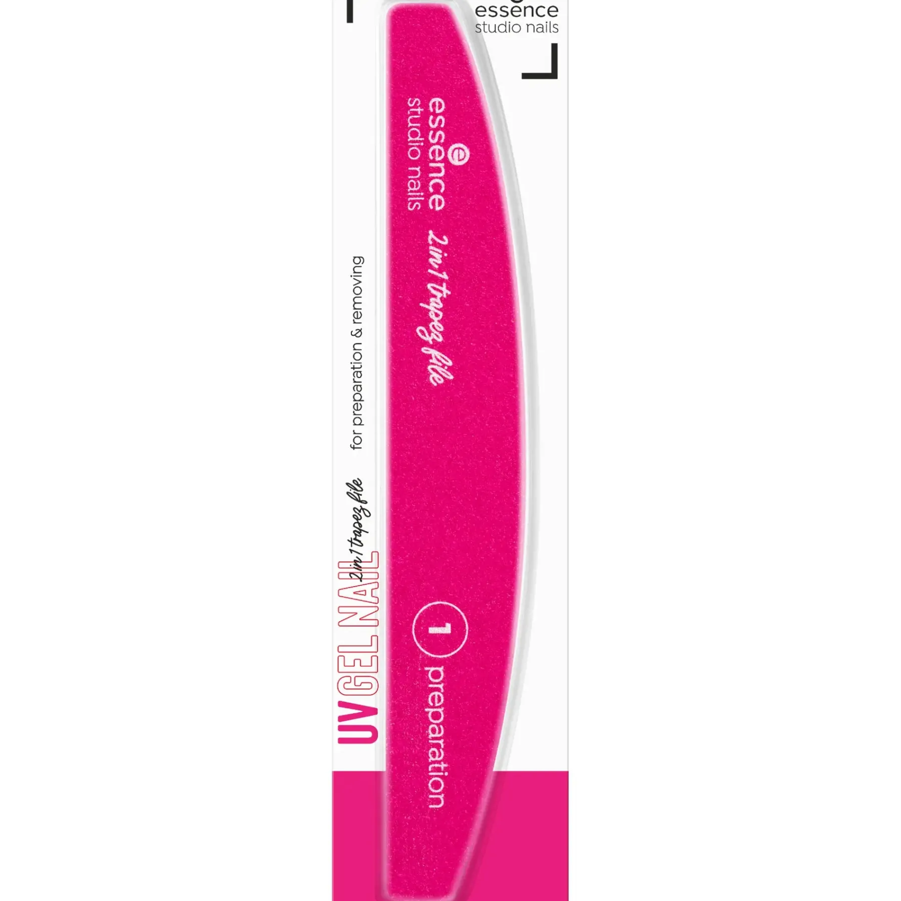Online Studio Nails UV Gel Nail 2 in 1 Trapez File 1. Nagels Voorbereiden|1. Nagels Voorbereiden