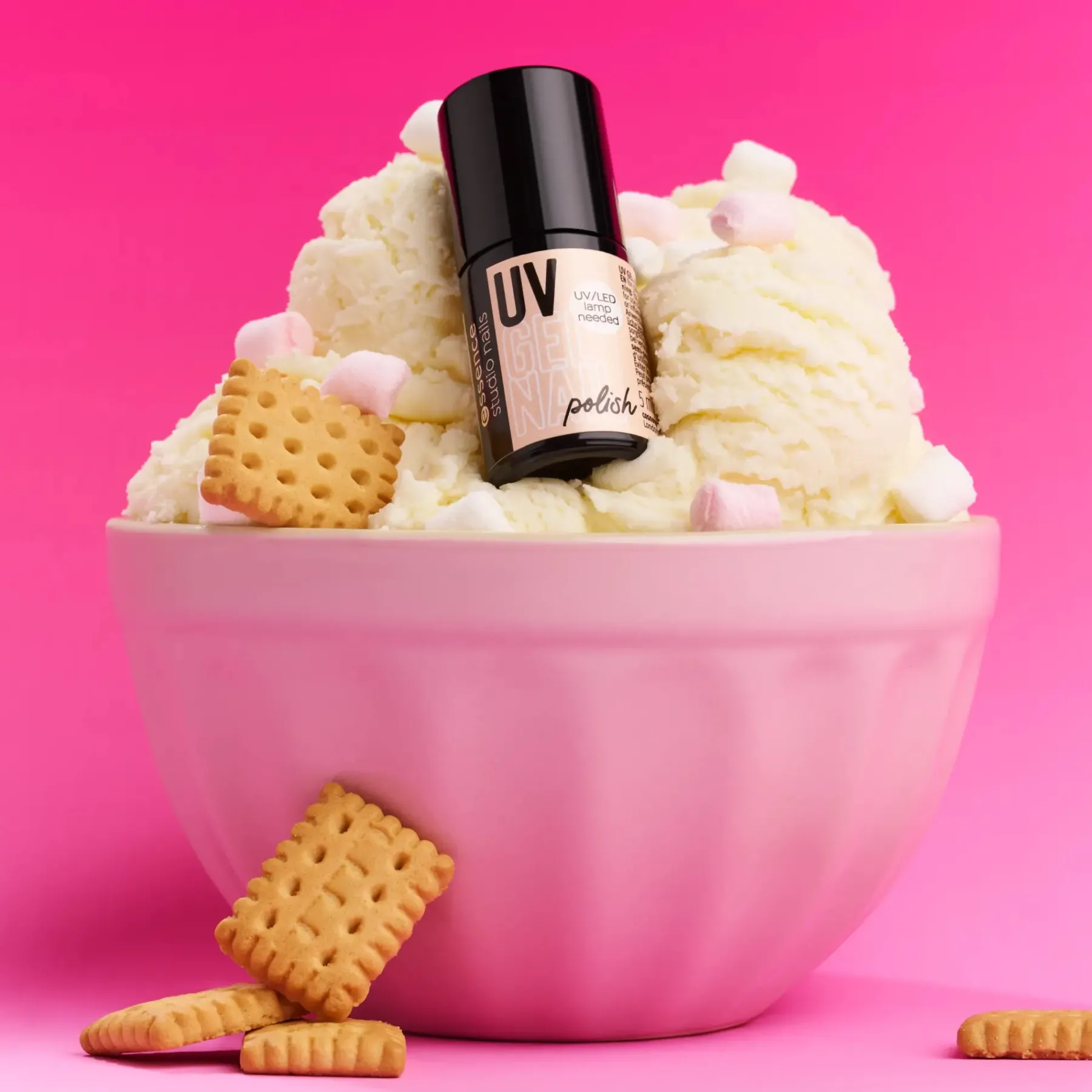 Clearance Studio Nails Uv Gel Nail Polish 220 Melting For Marshmallows Veganer Nagellack|5. Gellak