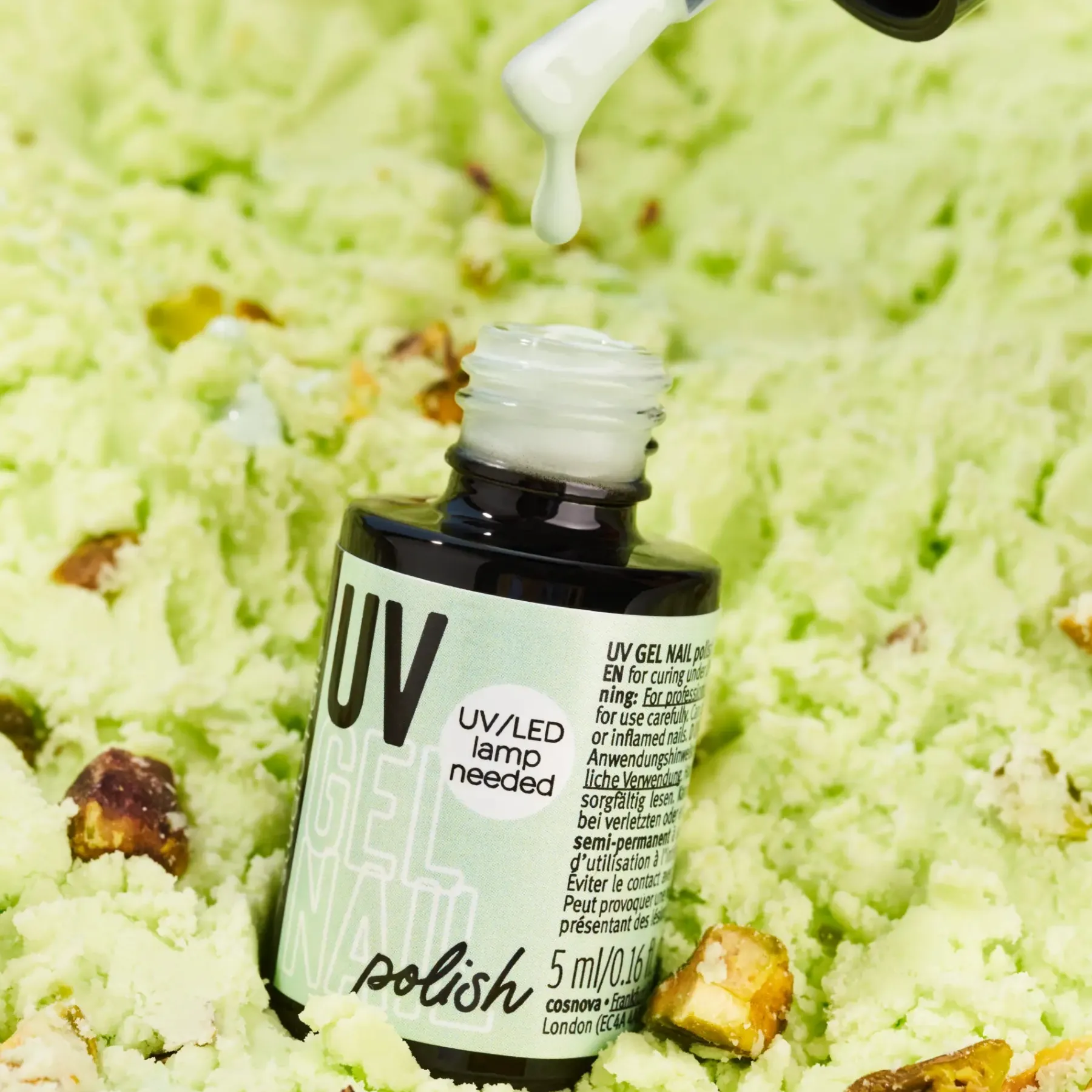 New Studio Nails Uv Gel Nail Polish 215 Pistachio Gelato Veganer Nagellack|5. Gellak